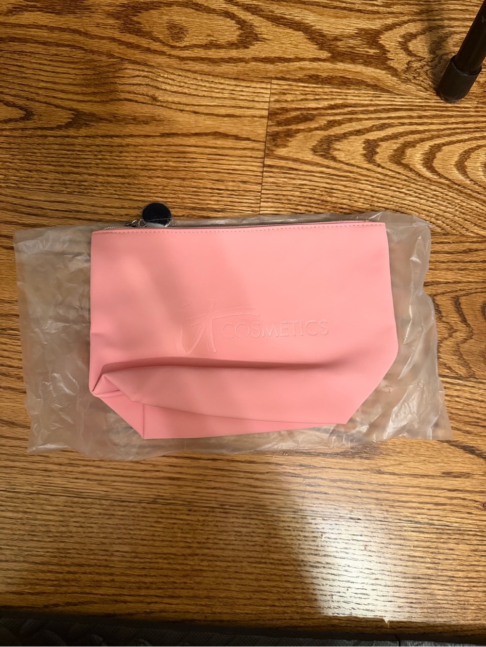 It Cosmetics Makeup Bag Cosmetic Bag Makeup Pouch Travel Storage Pink NEW